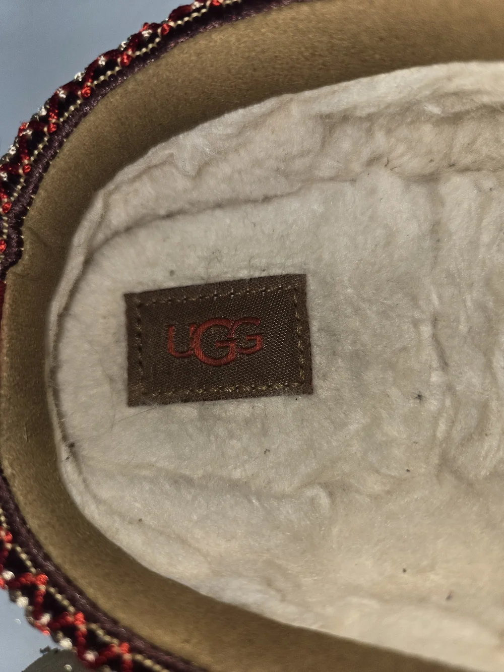 UGG chestnut suede